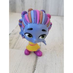 Hasbro sa rainbow hair doll mini toy blue girl figure
